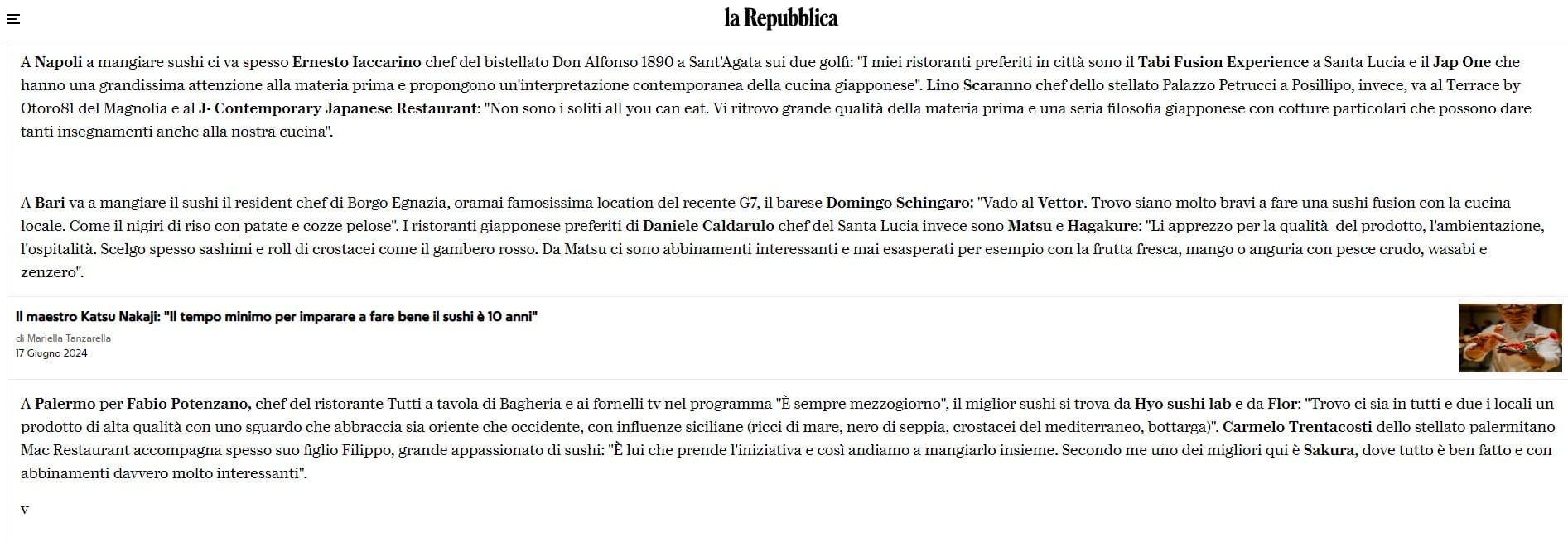 la repubblica parla del sushi al ristorante Vettor la repubblica parla del sushi al ristorante Vettor